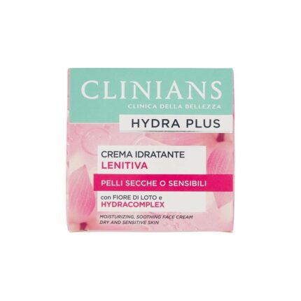 كريم مرطّب مهدئ لبشرة جافة أو حساسة – مل (Clinians Hydra Plus (50 ))