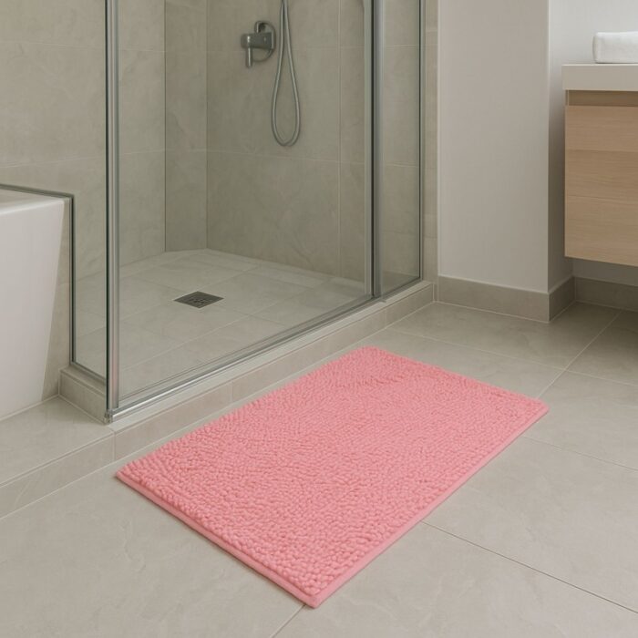 103389686_68bda6faae9d4 دعسة (سجادة حمام) مقاس 80×50 سم لون زهري - الصورة 1