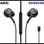 سماعات أذن سلكية AKG من سامسونج – Type C مع ميكروفون وجودة صوت فائقة - متوافق مع Galaxy S8 وأعلى