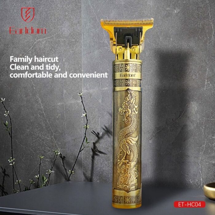⁦ماكينة الحلاقة الكهربائية Earldom HC-04، بتصميم هيكل معدني مميز.⁩ - الصورة ⁦3⁩