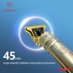 ⁦ماكينة الحلاقة الكهربائية Earldom HC-04، بتصميم هيكل معدني مميز.⁩ - الصورة ⁦4⁩