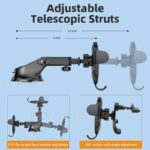 ⁦حامل هاتف للسيارة ماركة WiWu - زاوية 360 درجة - موديل CH013⁩ - الصورة ⁦3⁩