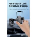 ⁦حامل هاتف للسيارة ماركة WiWu - زاوية 360 درجة - موديل CH013⁩ - الصورة ⁦4⁩