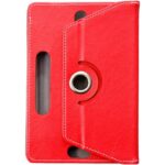 ⁦كفر حماية دفتر ايباد جلد 7 انش - لون أحمر⁩ - الصورة ⁦4⁩