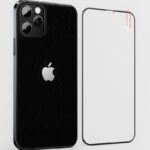 لزقة شاشة مع ظهر لايفون IP 11 Pro Max - لون أسود