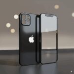 لزقة شاشة مع ظهر لايفون IP 12 Pro Max - لون أسود