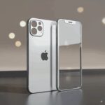 لزقة شاشة مع ظهر لايفون IP 12 Pro Max - لون فضي