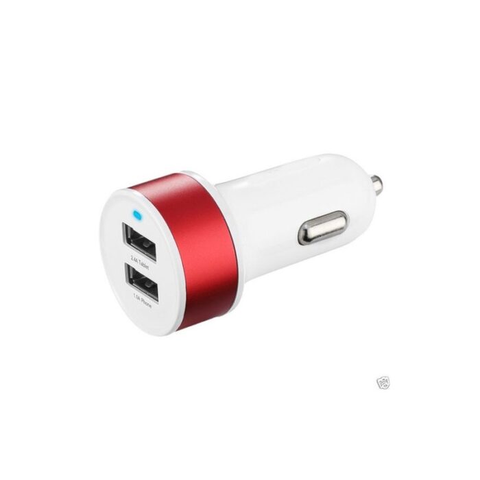 103389930_68c2d09c67907 شاحن سيارة بفتحتين USB - الصورة 1