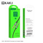 ⁦وصلة اوكس 3.5 ملم - طول 1 متر Aux ماركة kakusiga - لون أسود⁩ - الصورة ⁦3⁩