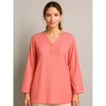 بلوزة بأكمام طويلة للنساء