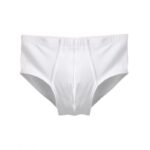 سليب داخلي قطن (قطعة واحدة) للرجال لون أبيض