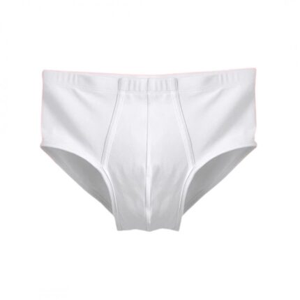 سليب داخلي قطن (قطعة واحدة) للرجال لون أبيض