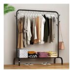 ستاند ملابس معدن لون اسود