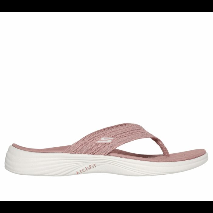 ⁦Skechers Women's Arch Fit Radiance Lure Flip Flops Slide⁩ - الصورة ⁦2⁩
