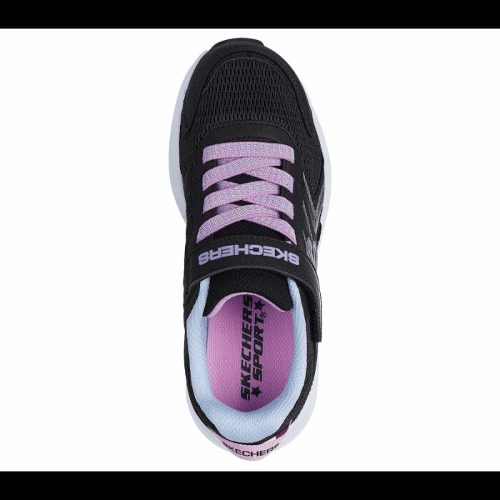 ⁦Skechers Girls Microspec Tread Shoes⁩ - الصورة ⁦3⁩