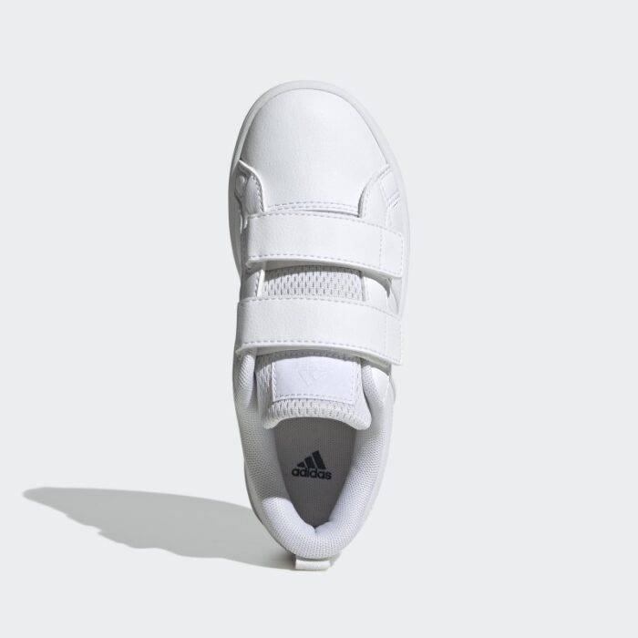 ⁦adidas Kids' VS Pace 2.0 Shoes - White⁩ - الصورة ⁦3⁩