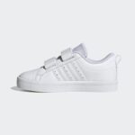 ⁦adidas Kids' VS Pace 2.0 Shoes - White⁩ - الصورة ⁦5⁩