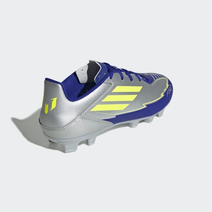 ⁦adidas F50 Club Messi Firm/Multi-Ground Boots - Silver⁩ - الصورة ⁦6⁩
