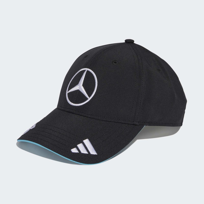 ⁦adidas Mercedes - AMG Petronas Formula One Team George Russell Cap - Black⁩ - الصورة ⁦1⁩
