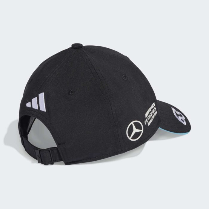 ⁦adidas Mercedes - AMG Petronas Formula One Team George Russell Cap - Black⁩ - الصورة ⁦2⁩