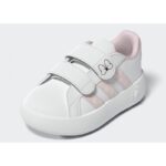 ⁦adidas Kids' x Disney Minnie Mouse Grand Court Shoes - White⁩ - الصورة ⁦12⁩