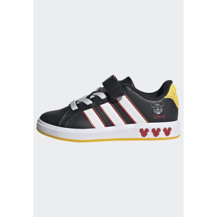 ⁦adidas Kids' Disney Mickey Mouse Grand Court Shoes - Black⁩ - الصورة ⁦12⁩