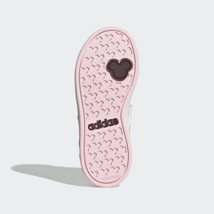 ⁦adidas Kids' Disney Minnie Mouse Grand Court Shoes - White⁩ - الصورة ⁦4⁩