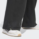 ⁦adidas Womens' ALL SZN Fleece Loose Wide-Leg Pants - Black⁩ - الصورة ⁦7⁩