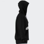 ⁦adidas Mens' Essentials Big Logo French Terry Hoodie - Black⁩ - الصورة ⁦9⁩