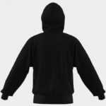 ⁦adidas Mens' Essentials Big Logo French Terry Hoodie - Black⁩ - الصورة ⁦11⁩