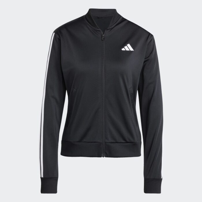 103390185_68cb1f5cdd490 adidas Womens' Essentials 3-Stripes Track Suit - Black - الصورة 1