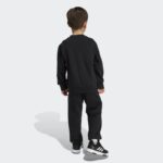 ⁦adidas Kids' Unisex Essentials Joggers Set - Black⁩ - الصورة ⁦2⁩