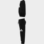 ⁦adidas Kids' Unisex Essentials Joggers Set - Black⁩ - الصورة ⁦14⁩