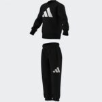 ⁦adidas Kids' Unisex Essentials Joggers Set - Black⁩ - الصورة ⁦15⁩