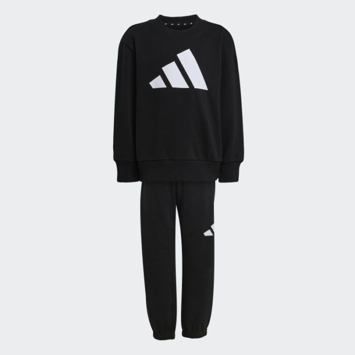 ⁦adidas Kids' Unisex Essentials Joggers Set - Black⁩ - الصورة ⁦17⁩