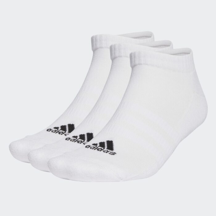 103390190_68cb1f757e0b3 adidas Unisex' Cushioned Sportswear Low-Cut Socks 6 Pairs-White - الصورة 1