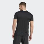 ⁦adidas Men's Designed-for-Training Legacy T-Shirt-Black⁩ - الصورة ⁦3⁩