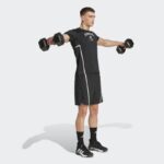 ⁦adidas Men's Designed-for-Training Legacy T-Shirt-Black⁩ - الصورة ⁦4⁩