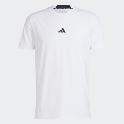 adidas Men's Designed for Training Workout Tee-White