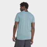 ⁦adidas Men's Designed for Training Workout Tee - Green⁩ - الصورة ⁦3⁩