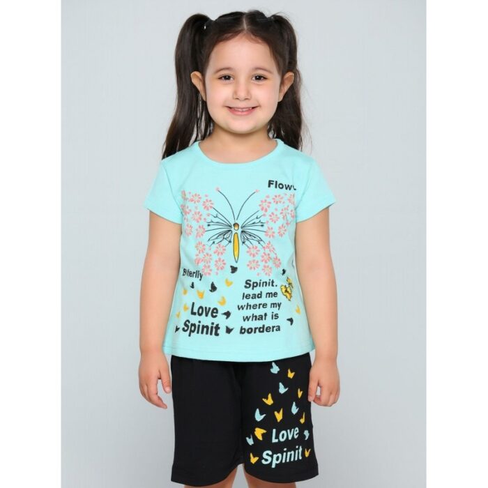 103390218_68cb1ff98b020 طقم أطفال قطعتين شورت + تيشيريت - الصورة 1