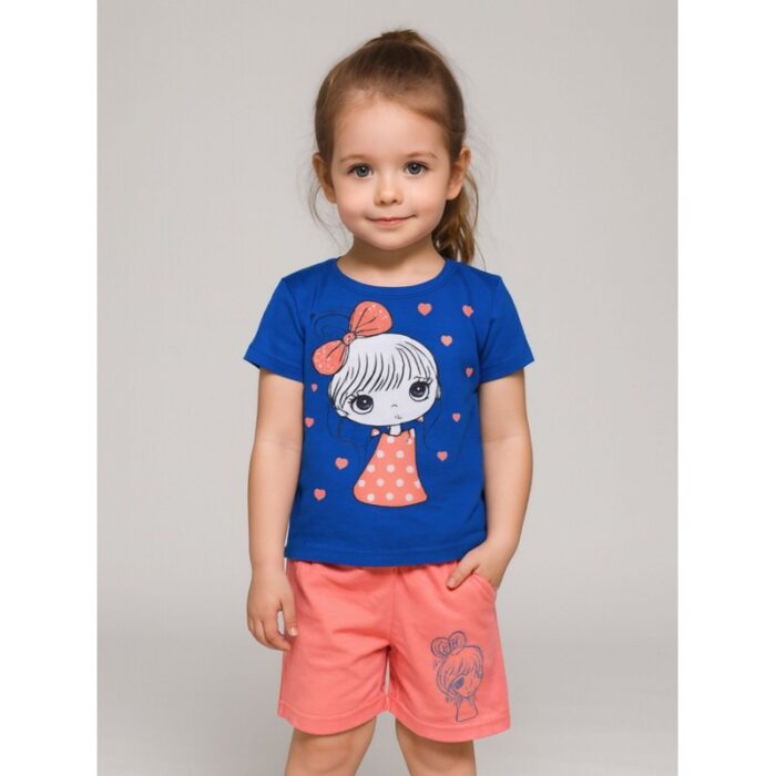 103390261_68cb202ed10ef طقم أطفال قطعتين شورت + تيشيريت - الصورة 1