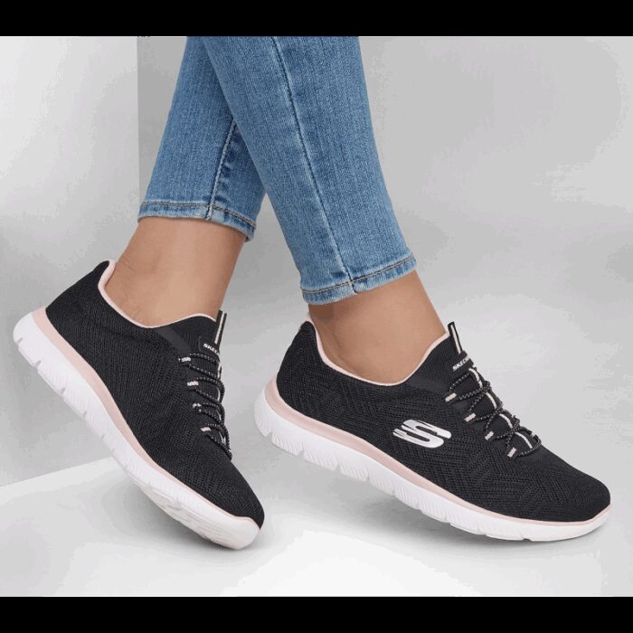 ⁦Skechers Womens' Women's SUMMITS Slip-On Sports Shoes⁩ - الصورة ⁦3⁩