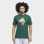 ⁦adidas Mens' Got Your Back Graphic Tee - Green⁩ - الصورة ⁦2⁩