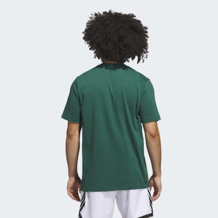⁦adidas Mens' Got Your Back Graphic Tee - Green⁩ - الصورة ⁦3⁩