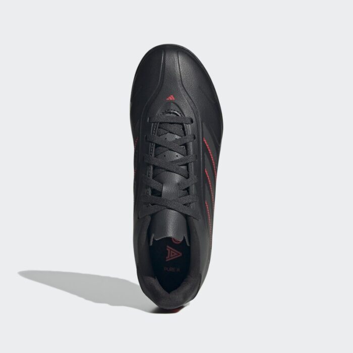 ⁦adidas Kids' Copa Pure 3 Club Turf Boots - Black⁩ - الصورة ⁦2⁩