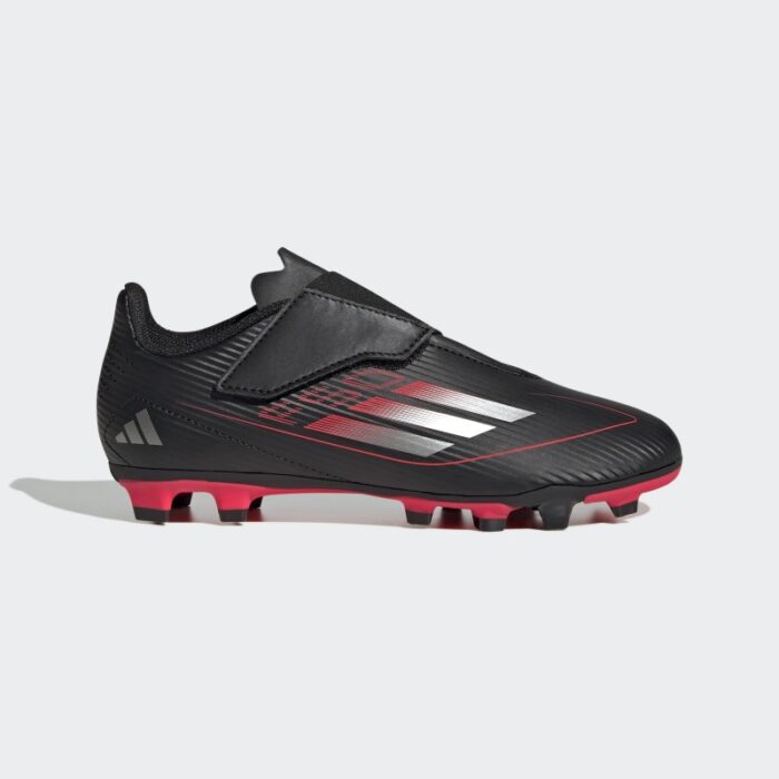 103390559_68ce88f0f3d3b adidas Kids' F50 Club Hook-and-Loop Firm/Multi-Ground Boots - Black - الصورة 1