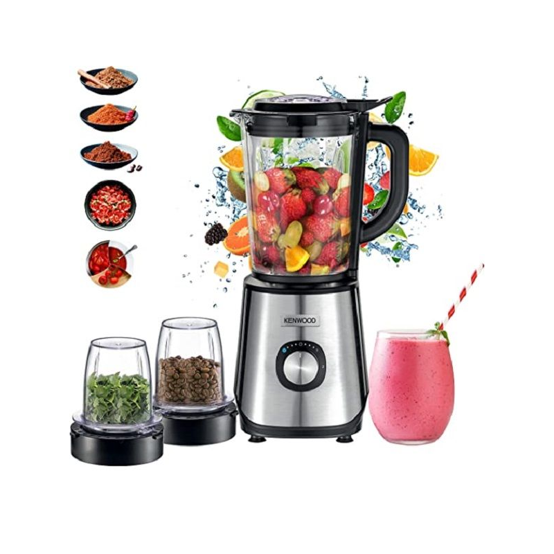 103390575_68d25058d5e97 خلاط كينود 2لتر 2 مطحنة 1000 واط - الصورة 1