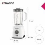 ⁦Kenwood BLP41.C0WH Blend X Fresh 2 Litres Mixer Chopper 650W⁩ - الصورة ⁦6⁩