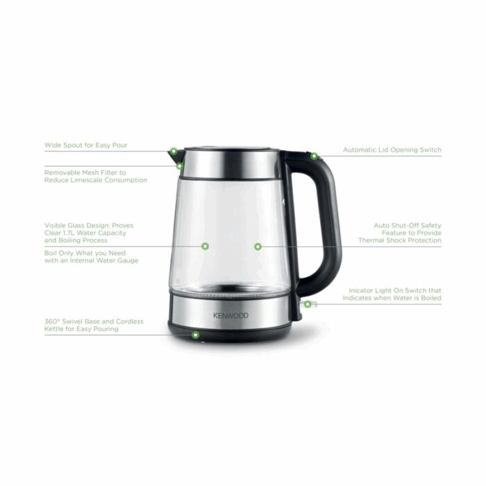 ⁦Kenwood Kettle ZJG08 2200W⁩ - الصورة ⁦2⁩